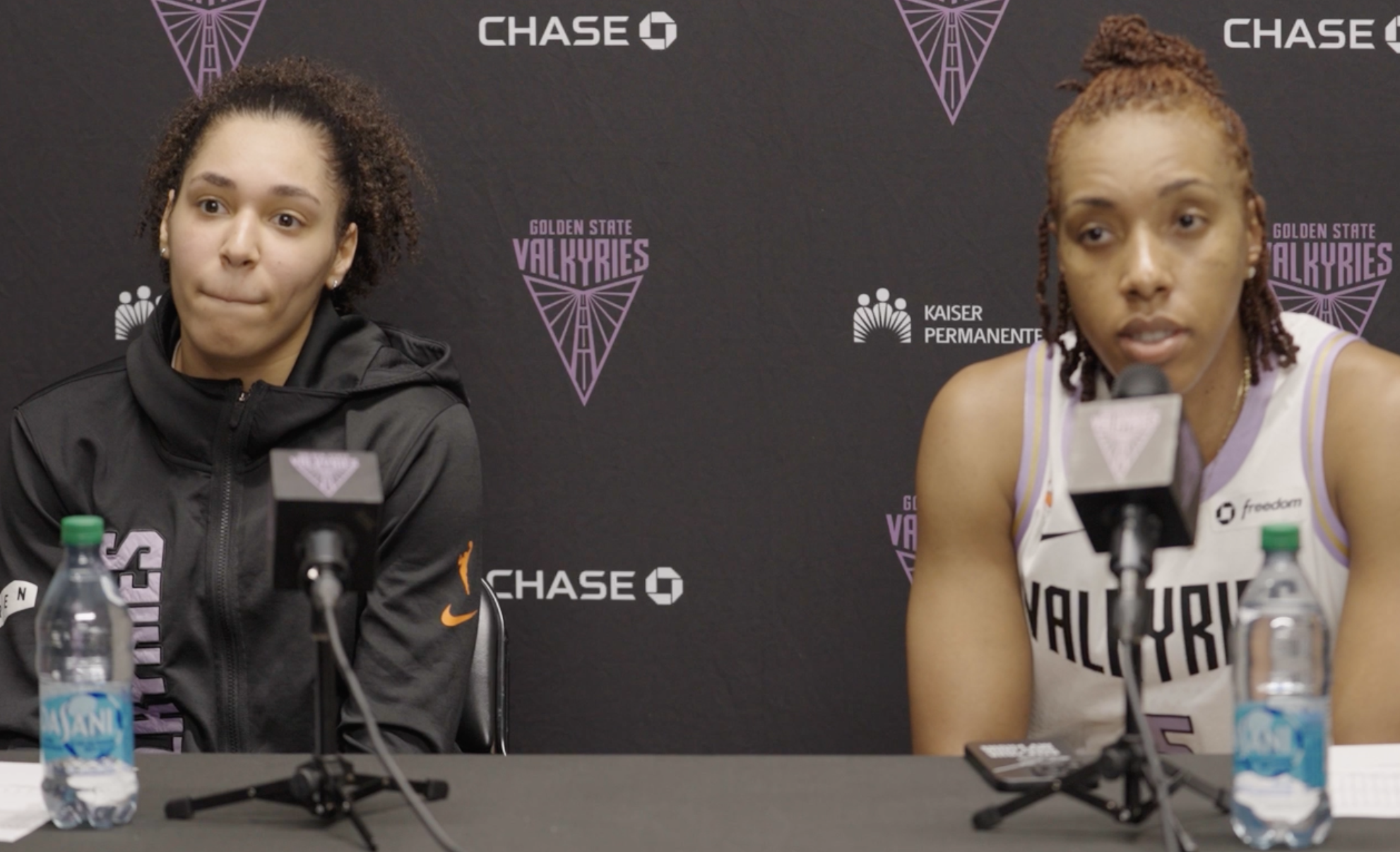 Janelle Salaün and Kayla Thornton Postgame Press Conference | 7/8/26